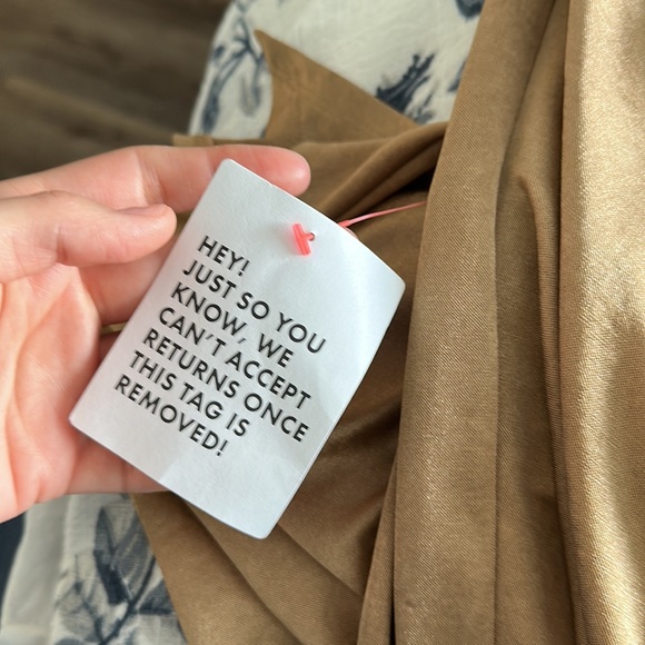 NWT ASOS Bronze Midi Corset Dress - Picture 6 of 8